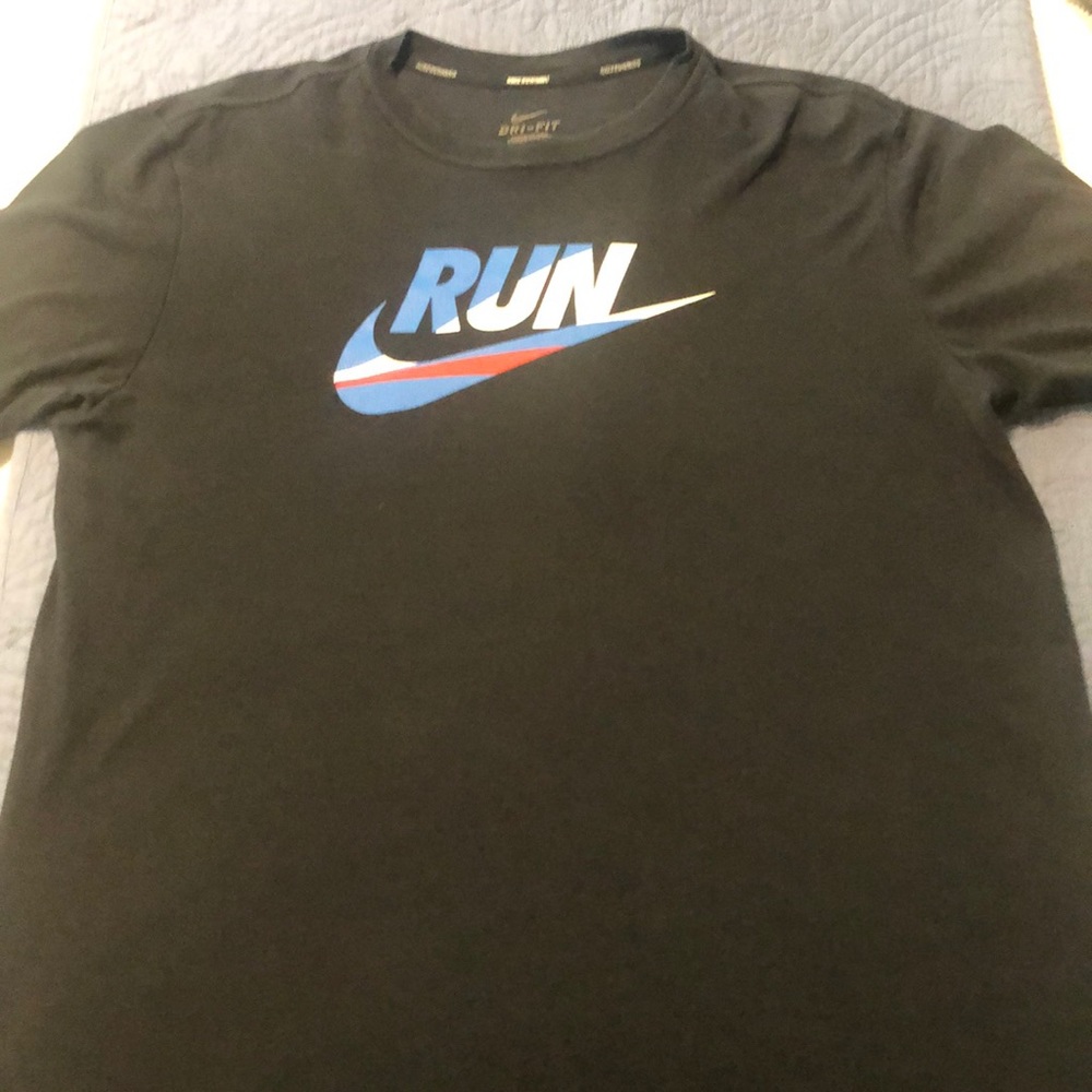 Nike Dri fit “run” shirt